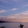 部瀬名ビーチ　夕暮れ