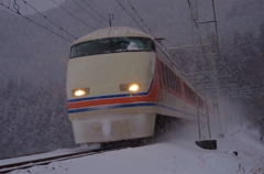 大雪のスペーシア