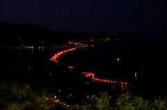 夜の天橋立
