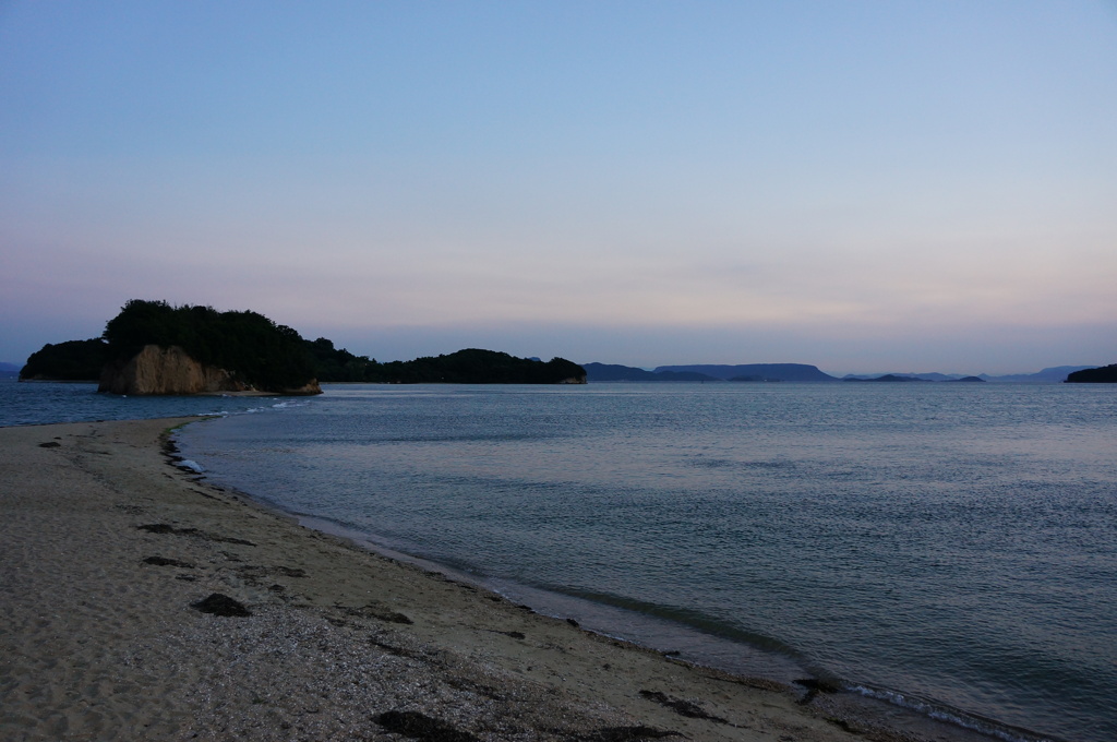 小豆島の夕暮れ