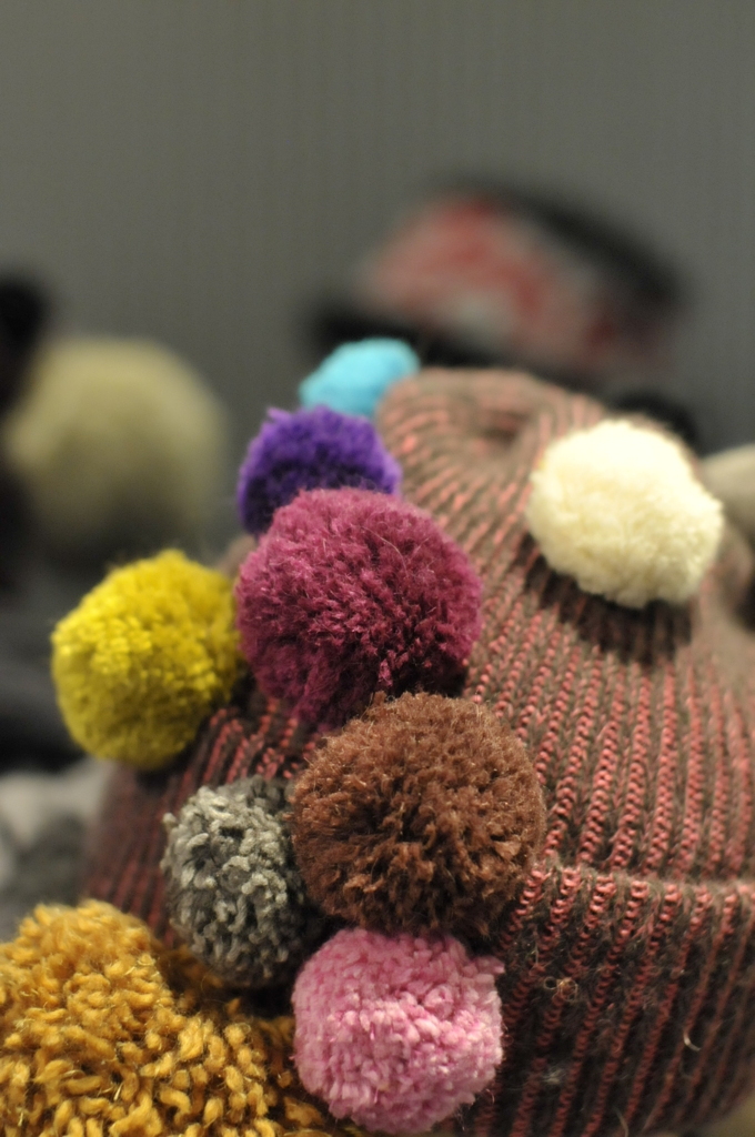 ぼんぼんつけすぎ。