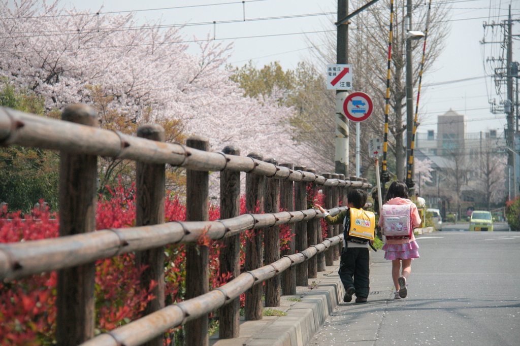 一緒に、帰ろ