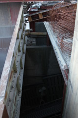 セメント工場付近