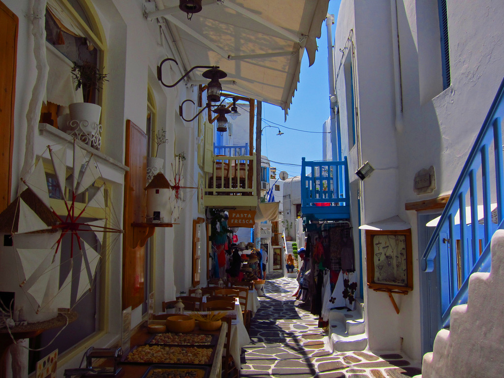 Mykonos town