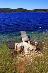 クロアチア　～小さな桟橋～