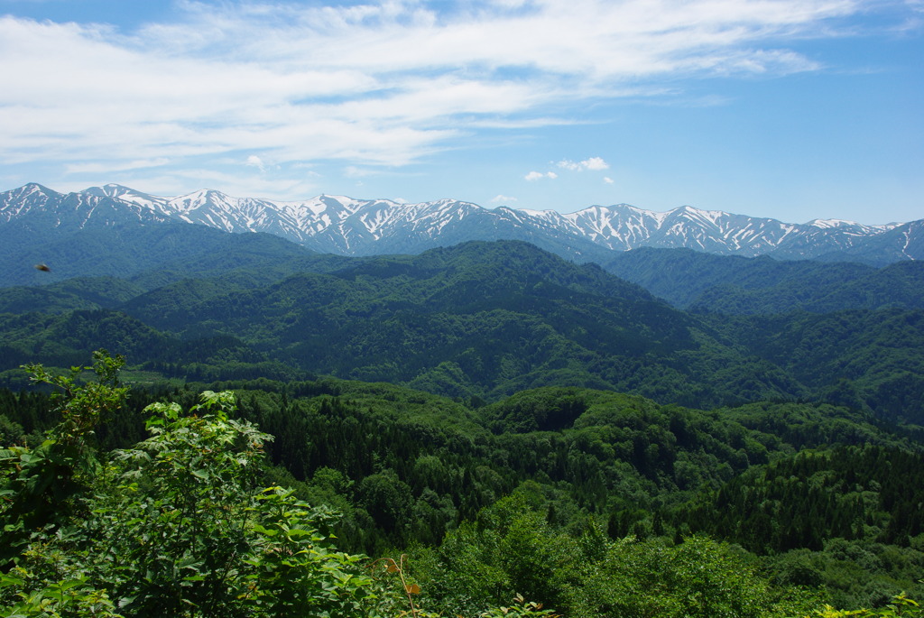 朝日連山