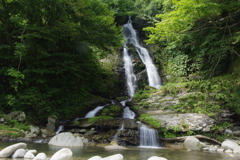 朝日川渓谷　五枚田の滝