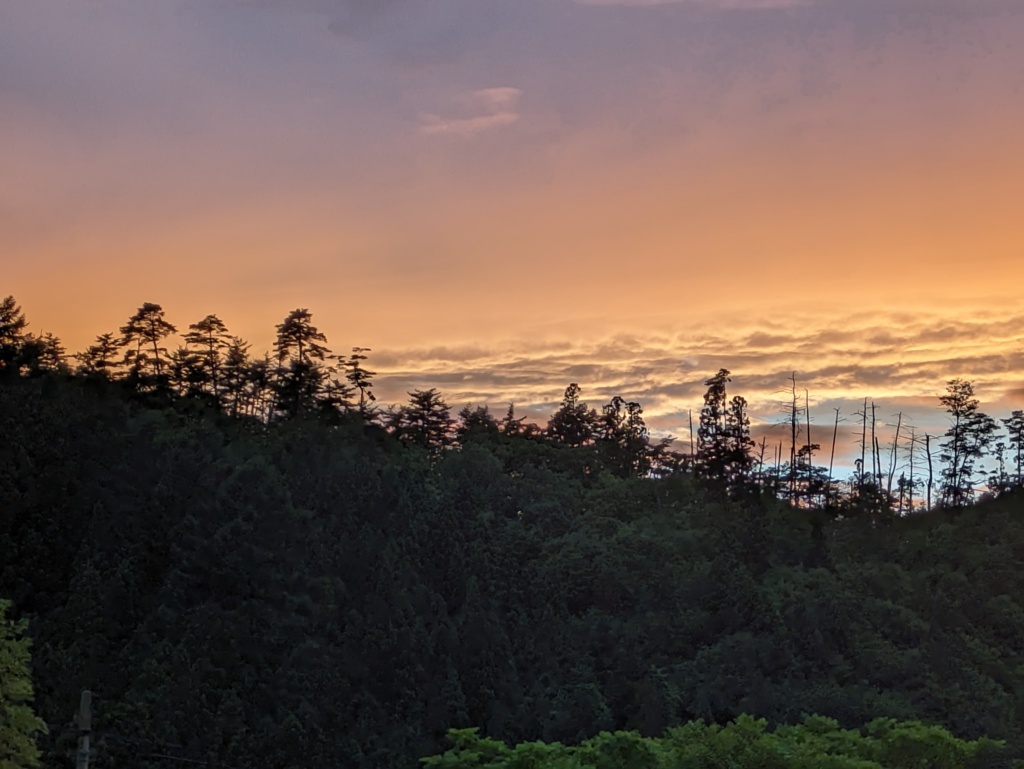 西山夕陽