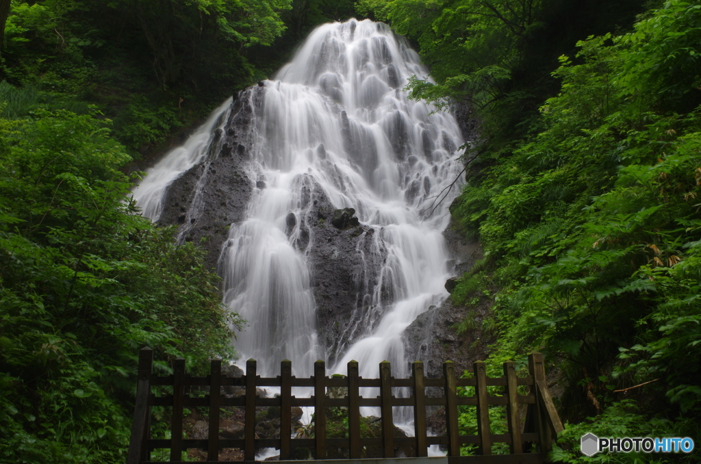 不動滝　(開運出世の滝)　酒田市