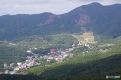 蔵王温泉全景