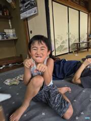 踏ん張る