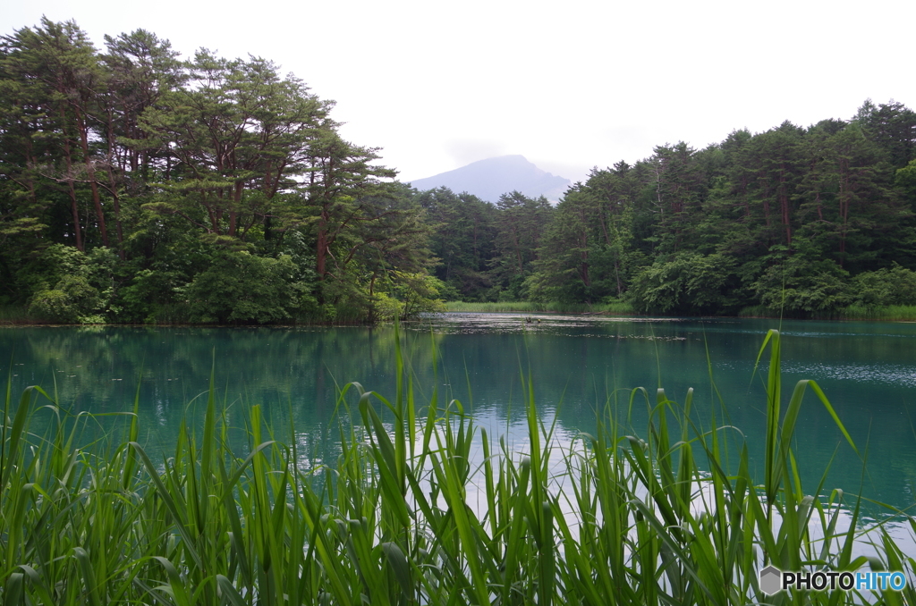 五色沼・毘沙門