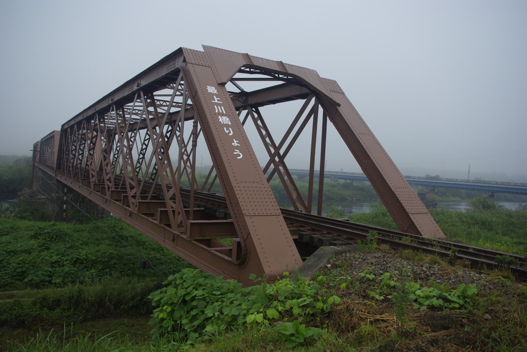 最上川橋梁　(フラワー長井線)