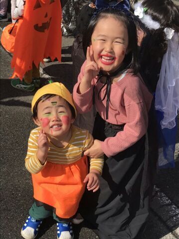 笑顔でピース　ハロウイン