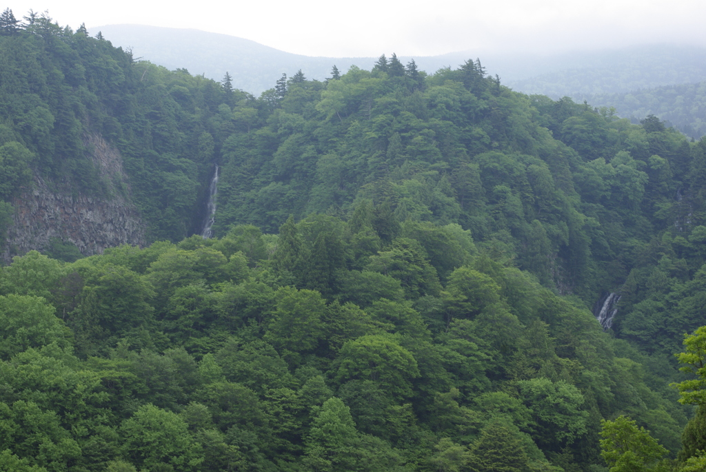 最上川源流・双竜の滝