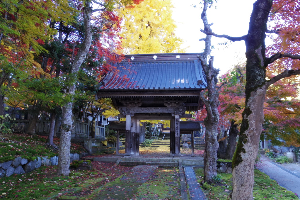 鶴布山珍蔵寺・山門