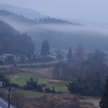 のどかな　田舎町の風景