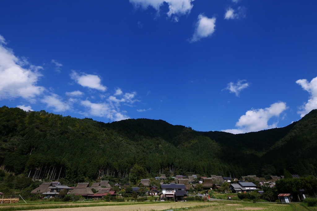 美山茅葺の里・・・。