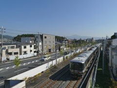 山陰線花園駅近くにて・・・（1）