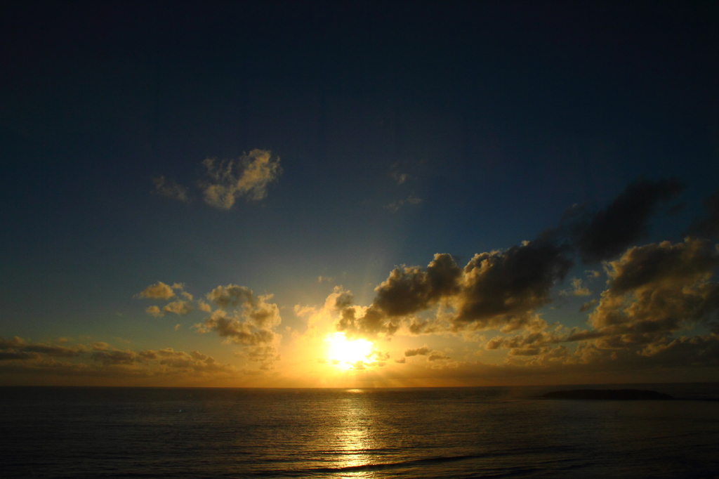 golden sunrise