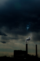 Scary Smoke From Factory-pic1