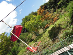 リフトで登る