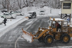 除雪するーその車
