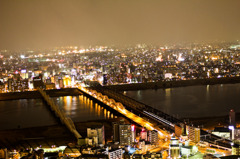 梅田の夜景写真3