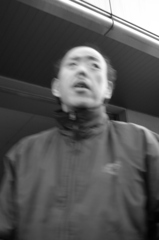 男バストアップポートレート