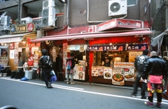 ドクロマークのライダース