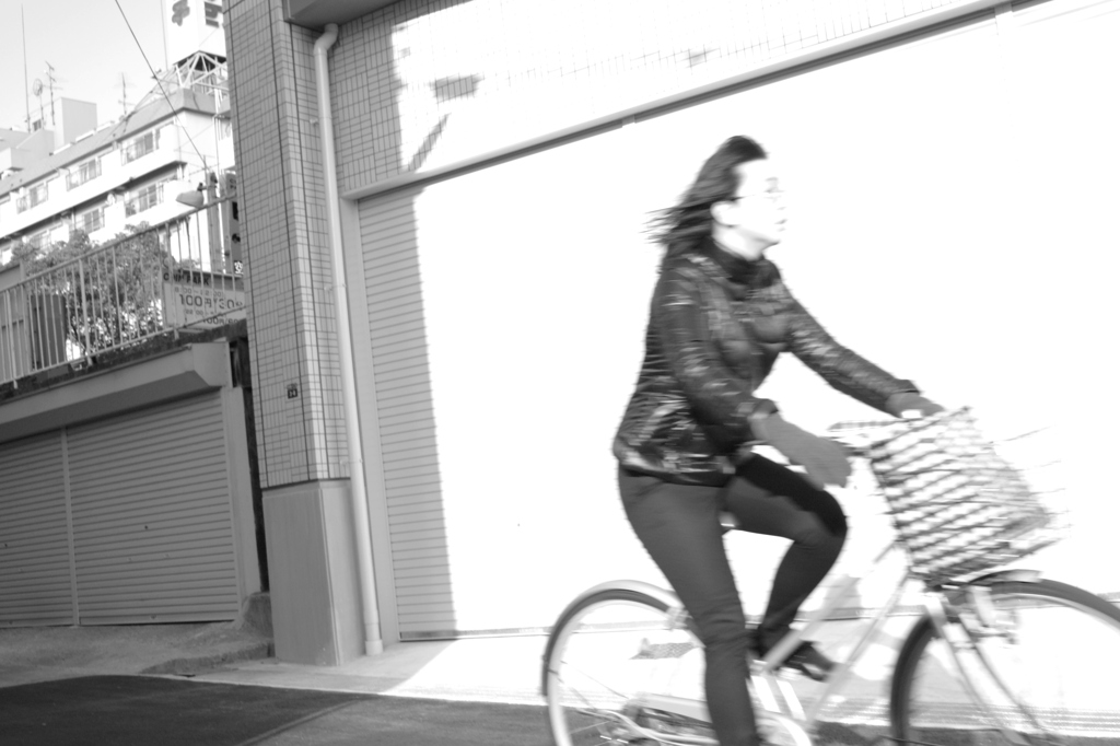 自転車、女子