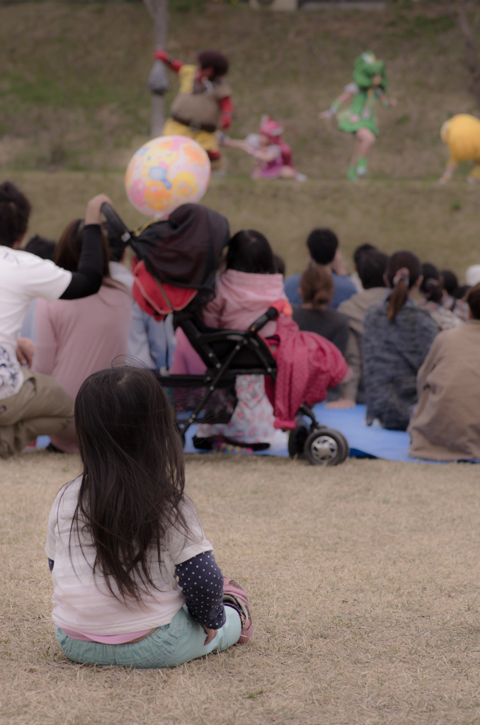 夢中