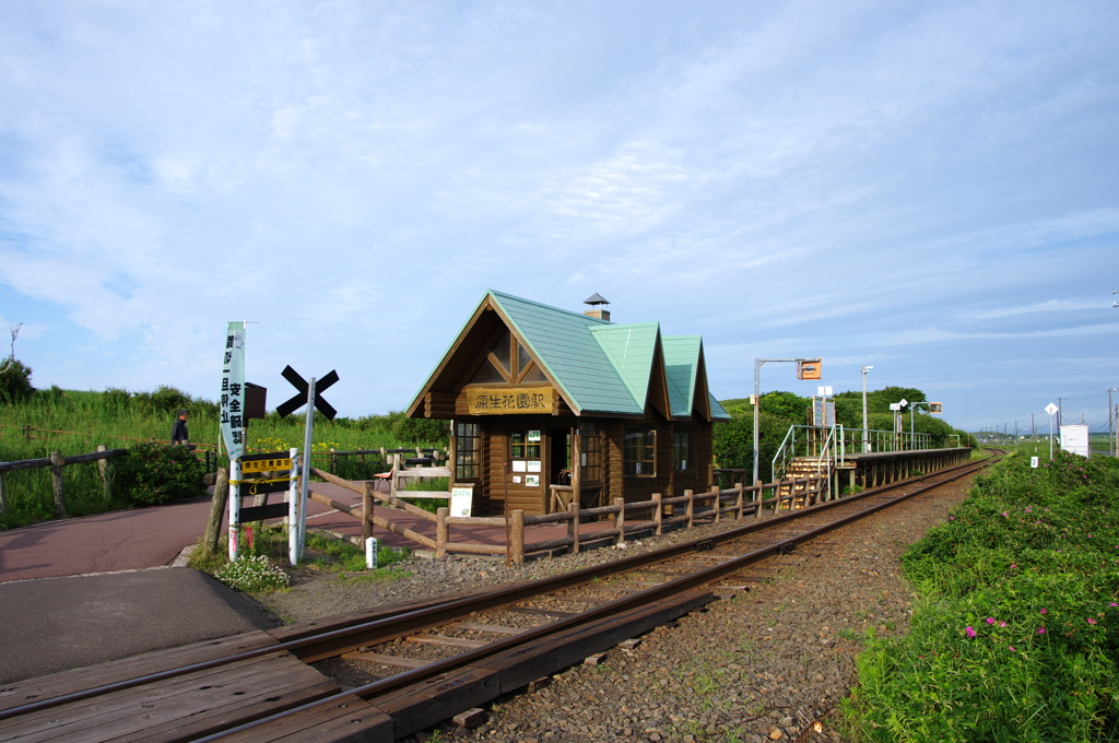 のどかな駅