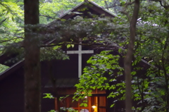 森の十字架