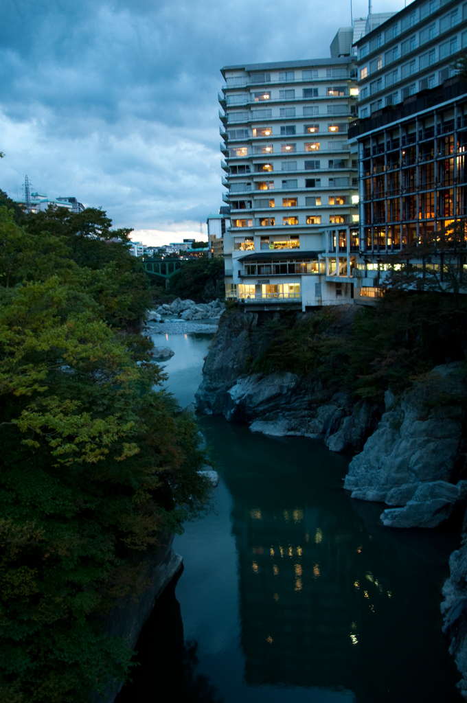 鬼怒川の城