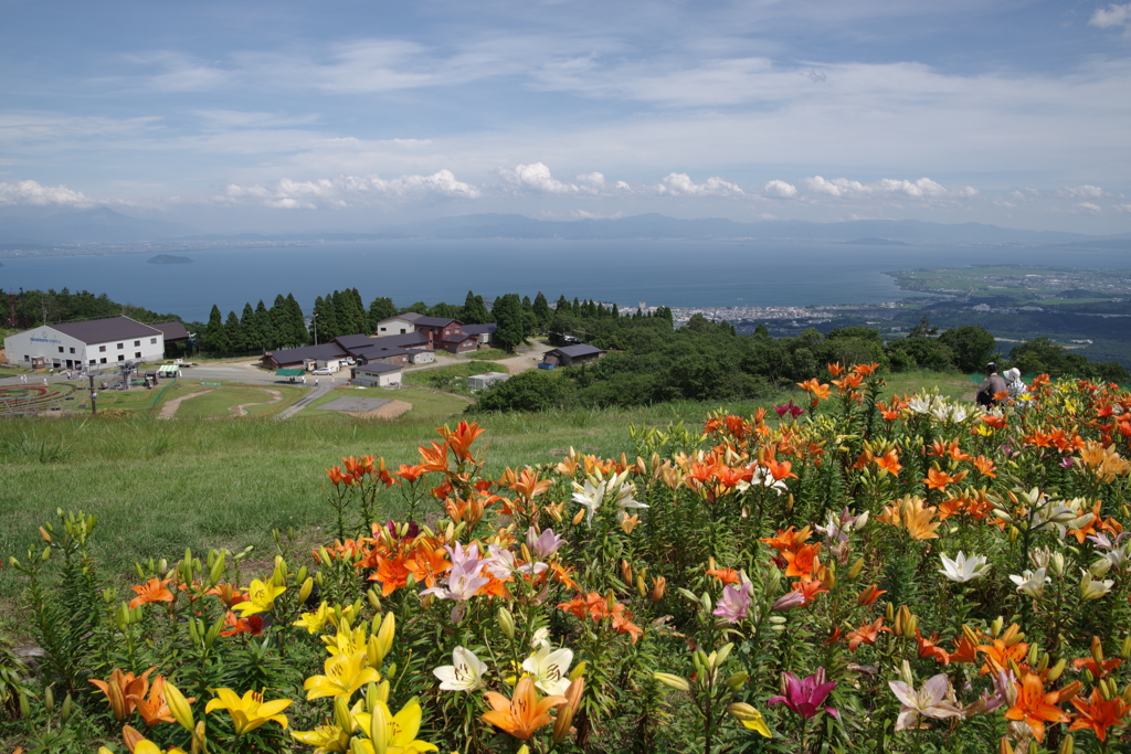 山の風に吹かれて