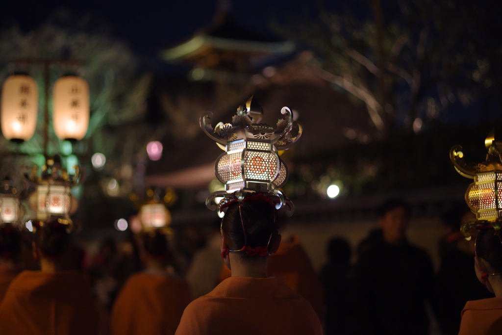 八坂に山鹿