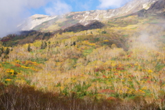 白馬岳と秋色