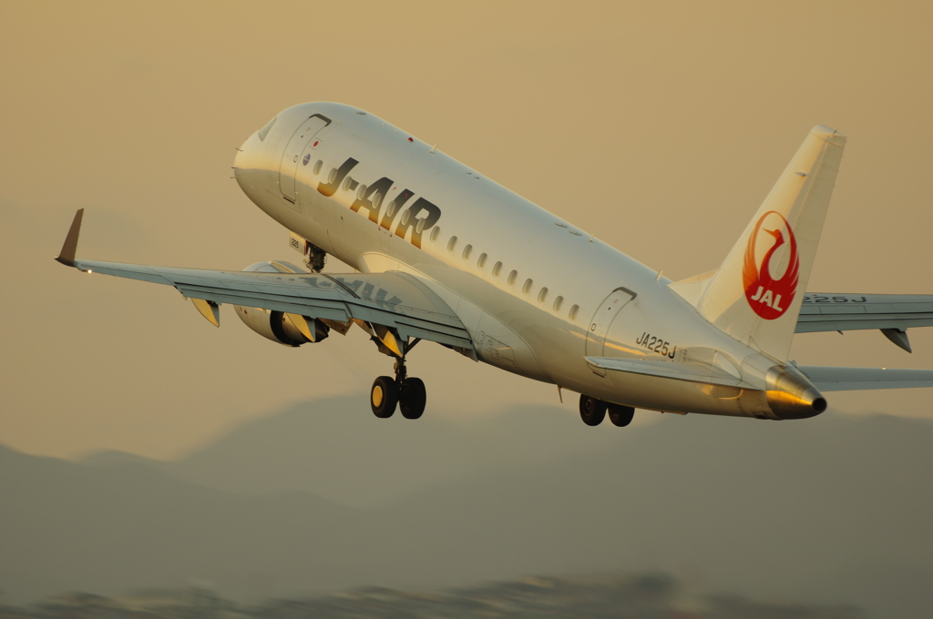 夕焼けフライト
