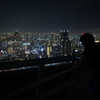 夜風に吹かれながら