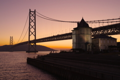 明石海峡大橋　トワイライト　Ⅳ