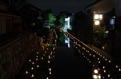 八幡堀の灯り②