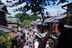 京都の思い出　二年坂