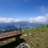 雲上のベンチ