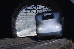 トンネル通過シーン②