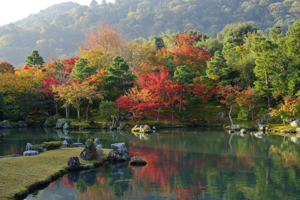 天龍寺の秋 Ⅱ
