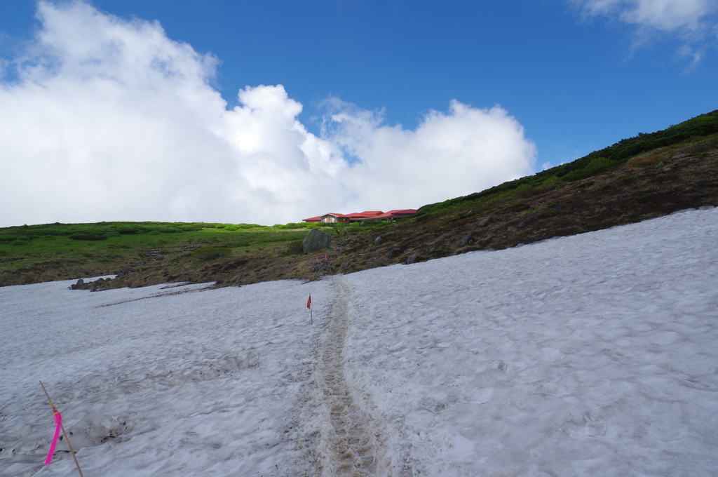 白山の空　/ 7月の白山