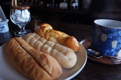 名曲とパンの喫茶店　/ 京都喫茶店めぐり