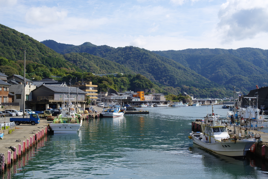 越前海岸の港町