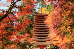 談山神社　十三重塔